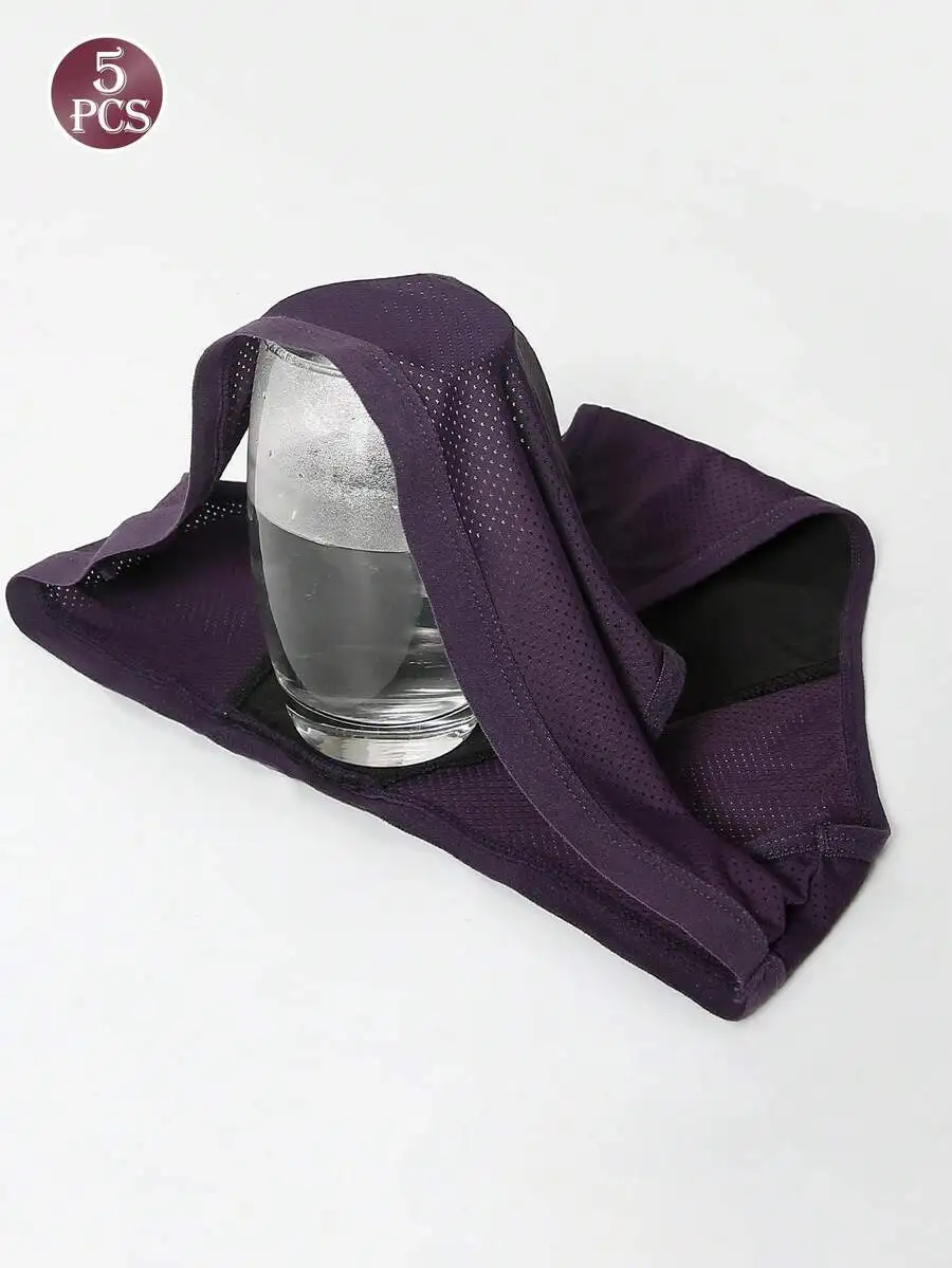 5 Pcs Women Solid Color Absorb - Period Panty Absorbent recensie en prijs