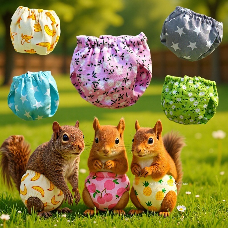 S/M Absorbent Squirrel Diapers - Period Panty Absorbent recensie en prijs