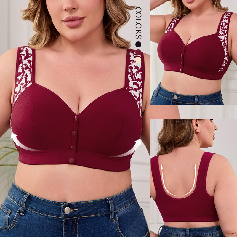 XL-7XL Plus Size Front Buckle  - Seamless Underwear Women recensie en prijs