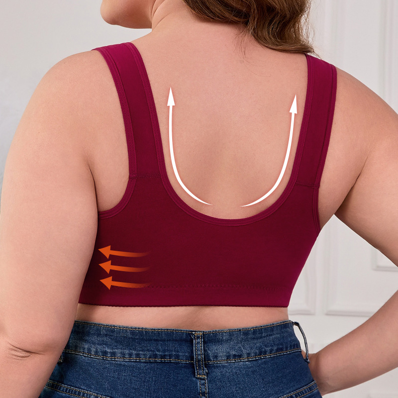 XL-7XL Plus Size Front Buckle  - Seamless Underwear Women recensie en prijs